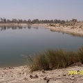 As you can see by this natural desert scene... oh wait, a lake isn't quite natural...