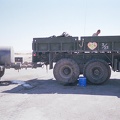 You know you're intimidating when the locals give you heart-shaped decorations for your trucks. [3/23 badra]